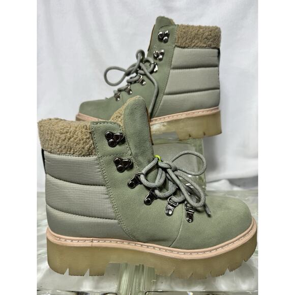 Kari Traa Ferde Boot In Pastel Mint Green Women's Size 8 Gorpcore.Hike In Style - Picture 1 of 7